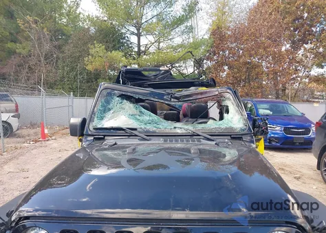 2020 Jeep Wrangler Unlimited Freedom 4X4 from USA, damaged, VIN 1C4HJXDG7LW241927